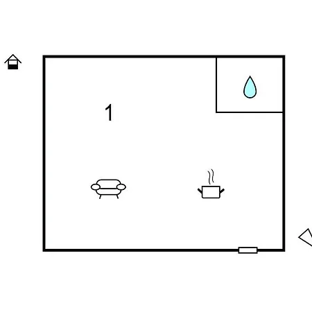 1 Bedroom Lovely In Apartment