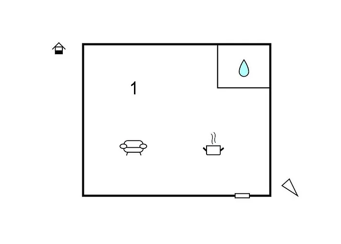 1 Bedroom Beautiful In Apartment